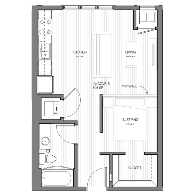 bedroom apartment for rent